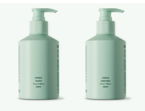 Corpus expands into haircare with its new Cypress Shampoo and Conditioner