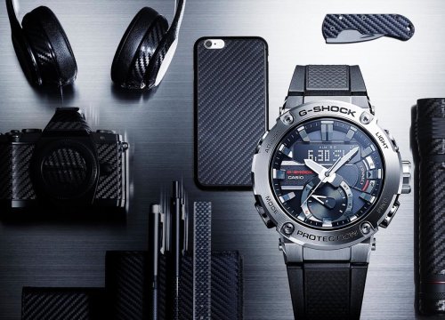 Casio adds thinner G-Steel cases to its G-Shock Carbon series
