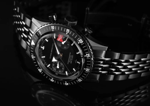 Nivada Grenchen updates the Chronomaster with a "Full Black" finish