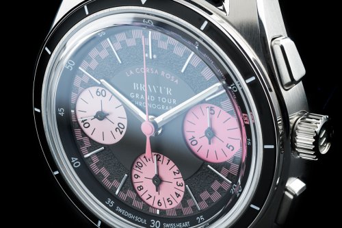 Bravur releases the 2022 edition of its La Corsa Rosa chronograph