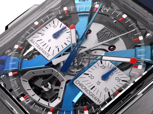 Tag Heuer marries the past and future with its new Monaco Split-Seconds Chronograph