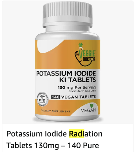 Potassium Iodide vs. Nuclear Radiation: What it Can, and Cannot, Do