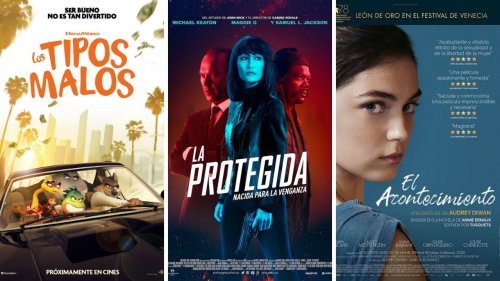 'Los tipos malos', 'La protegida' y 'El acontecimiento' destacan entre los estrenos de cine del fin de semana