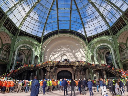 JO de Paris 2024 : "Le monde entier va retrouver le Grand Palais" après un chantier titanesque de trois ans