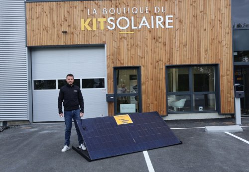 Près de Nantes, cette boutique propose des kits solaires à installer soi-même