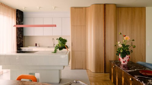 Kleines Apartment in Polen: Farben, Materialien und Texturen machen diesen Small Space zum perfekten Shooting-Set