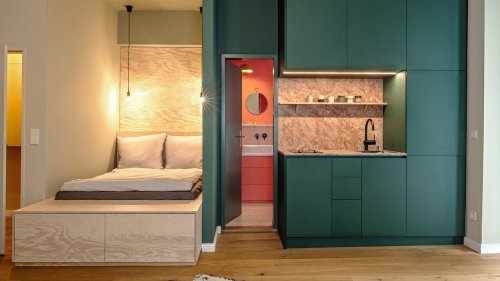 Diese Einzimmerwohnung in Berlin-Schöneberg zeigt, wie clever man 33 Quadratmeter nutzen kann