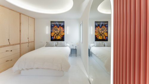 Wie sanfte Kurven und viel Helligkeit diese 70-Quadratmeter-Wohnung in Madrid völlig veränderten