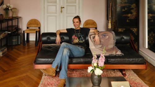 Romantik und Rock ’n’ Roll: zu Besuch im außergewöhnlichen Zuhause von Dustin Hanke in Berlin