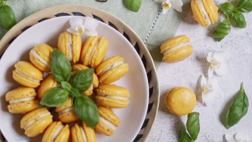 Macarons-Rezept mit Mango und Basilikum – für Gäste oder zum Selber-Naschen