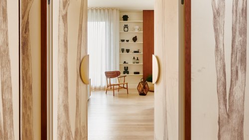 Dieses Penthouse in Berlin setzt ganz auf japanische Interiortraditionen