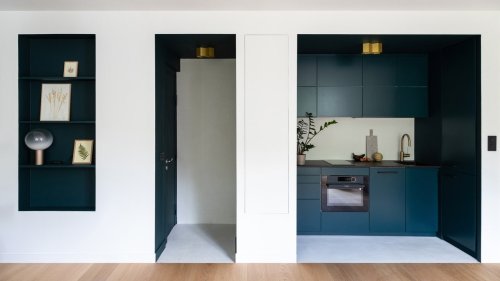 Diese kleine Wohnung in Paris nutzt ihre 44 Quadratmeter unglaublich clever