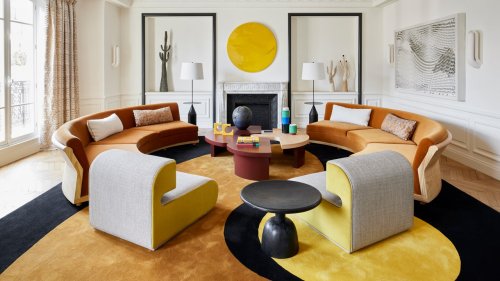 Eleganter und extravaganter Umbau einer Pariser Wohnung: Fabrice Juan feiert Linien und Geometrie