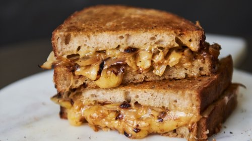 Dieses Grilled Cheese Sandwich ist perfekt für die Mittagspause