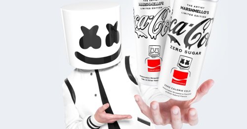 Coca-Cola and music artist Marshmello team up on new flavor