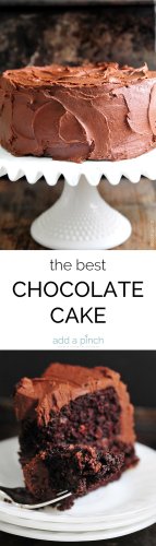 The Best Chocolate Cake Recipe {Ever}