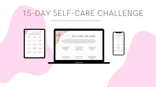 15-Day Self-Care Challenge + Free Printable