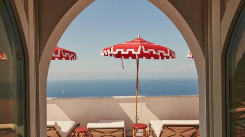 Un palazzo néo-gothique transformé en hôtel sur les hauteurs de Capri