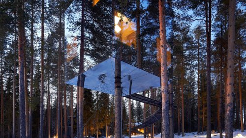 15 hôtels-cabanes perchés dans les arbres, de la Suède au Mexique