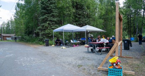 With services limited, homeless residents at Anchorage’s Centennial Campground begin to adjust to a new reality