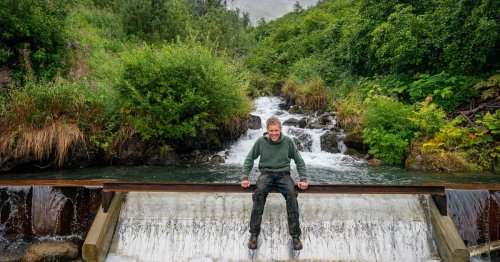 An Anchorage man spent more than a decade planning and building a micro-hydropower project in his backyard. Now, it can power more than 300 homes.