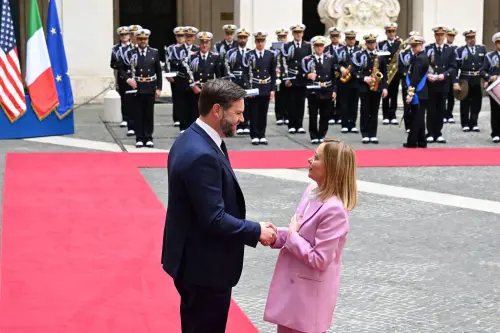 Vance a Roma, l’incontro con la premier Meloni: dazi e Ucraina, cosa si sono detti
