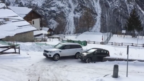 In Which a Land Rover Driver Learns the Importance of Snow-Friendly Tires
