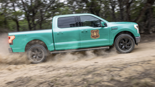 The US Forest Service Is Now Using Electric Ford F-150s