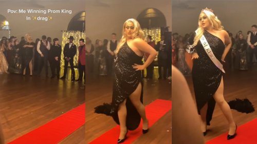 Drag Queen Crowned Indiana High School's Prom King