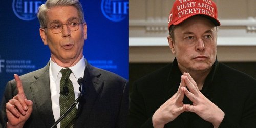 'WWE in the West Wing:' Elon Musk got into a screaming match with Scott Bessent