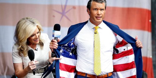 Makeup, lights, camera, and action! Pete Hegseth stars in ‘Defenseless Secretary’