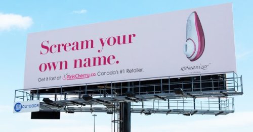 This Canadian Sex Toy Ad Might Be the Best-Written Billboard of 2019