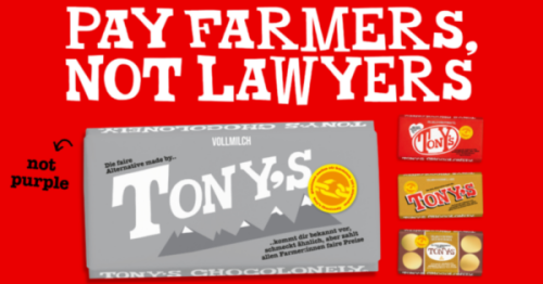 Mondelez Took Legal Action Against Rival Tony's Chocolonely