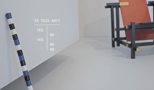 What does an AI make of what it sees in a contemporary art museum?