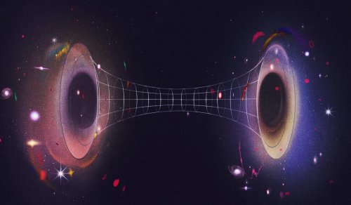 Creating a wormhole in a quantum computer