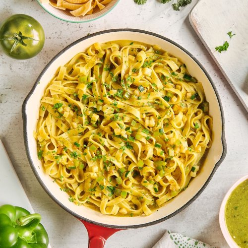 Sauce verte tomates et poivron