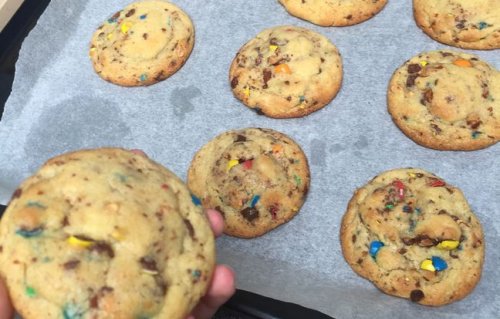 Cookies aux M&M’s de Maeva
