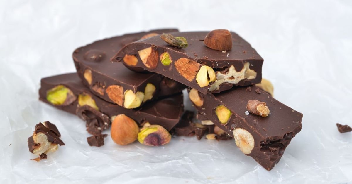 La recette de la maxi tablette de chocolat façon mendiants de Norbert Tarayre