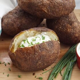 Simple & Delicious Traeger Baked Potatoes