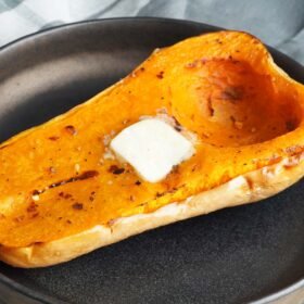 Roasted Butternut Squash Halves: A Fall Favorite