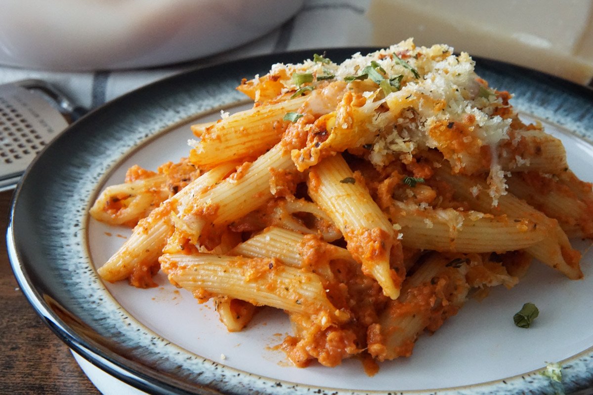 Five-Cheese Penne al Forno