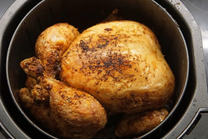 Easy Air Fryer Whole Chicken Recipe