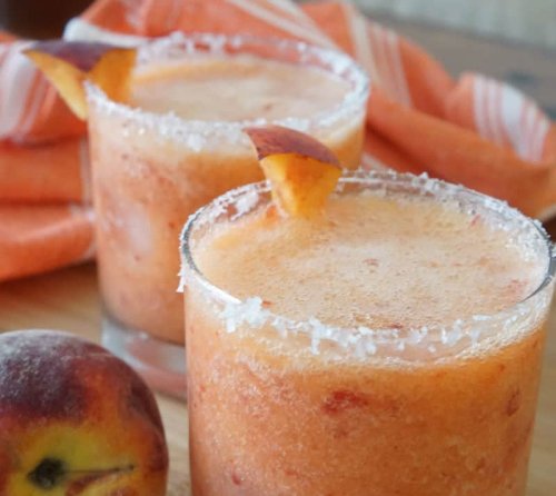 Peach Mezcal Margarita Recipe