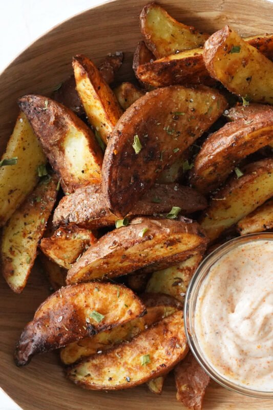 Tasty Cajun Potato Wedges