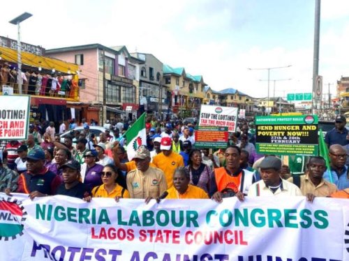 Nigeria: Labour unions stage protests over economic hardship