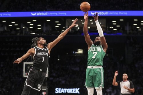 Report: Celtics deal with Jaylen Brown as centerpiece appears to be unofficial frontrunner in Kevin Durant trade talks
