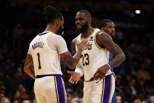 D’Angelo Russell says LeBron James gave him some ‘very good intel’ on spanking his kids