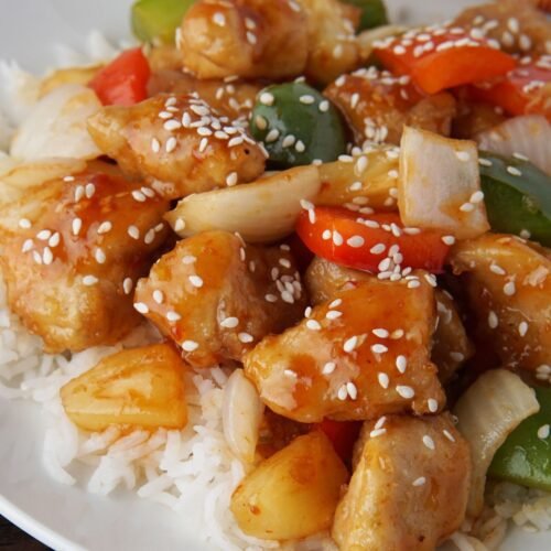 Air Fryer Sweet & Sour Chicken
