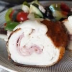 Crispy Air Fryer Chicken Cordon Bleu