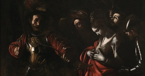 In London, Studying Caravaggio's Last Painting